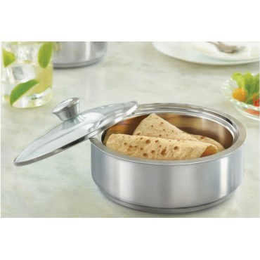 Roti Server 1.1l with Glass Lid