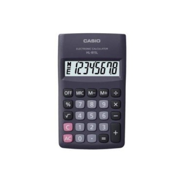 Practical Calculators Portable Type  HL-815L-BK