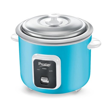 Prestige Delight Smart 1.8-2 Electric Rice Cooker|IOT & App Enabled|1.8 L Open Type|With Aluminium Cooking Pan -2U|Blue